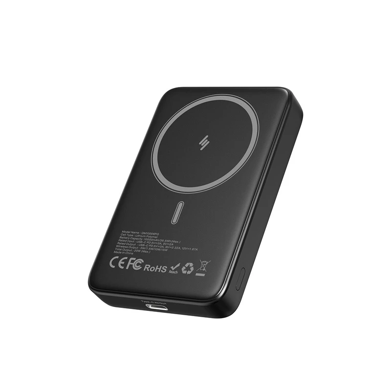 پاوربانک مگنتیک بی سیم 20 وات انرجایزر مدل QM10006PQ ظرفیت 10000 میلی آمپرساعت